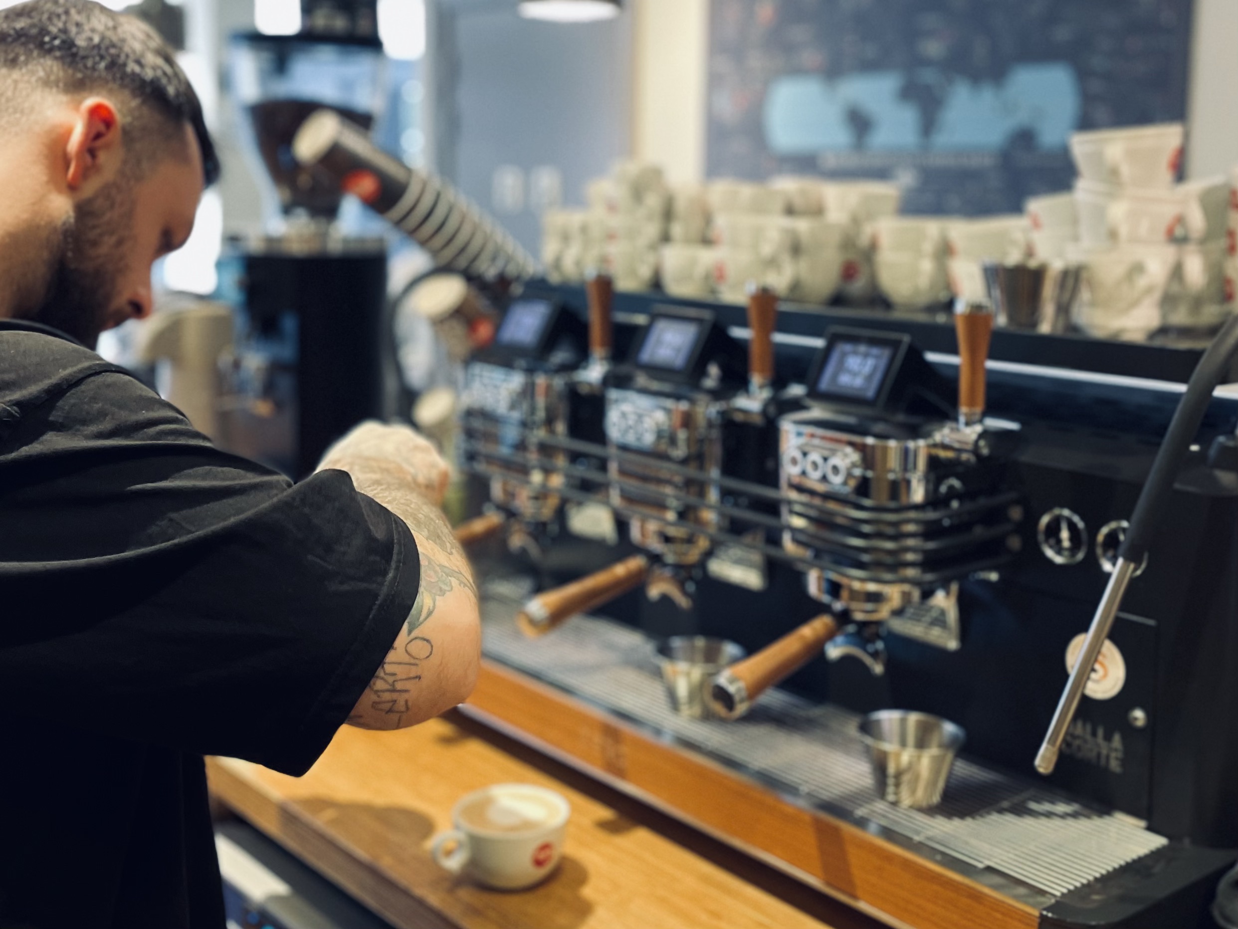 Our top spot to get great coffee in the European Quarter
